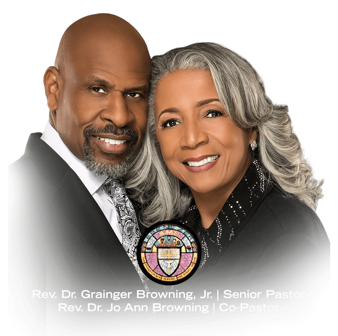 Pastors-1 Rev. Dr. Grainger Browning, Jr. | Senior Pastor Rev. Dr. Jo Ann Browning | Co-Pastor
