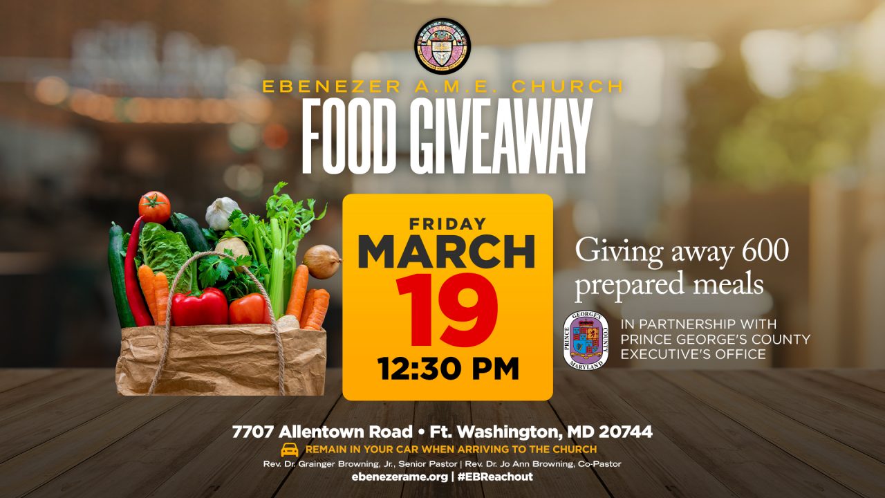 Food Giveaway | Ebenezer A.M.E. Church