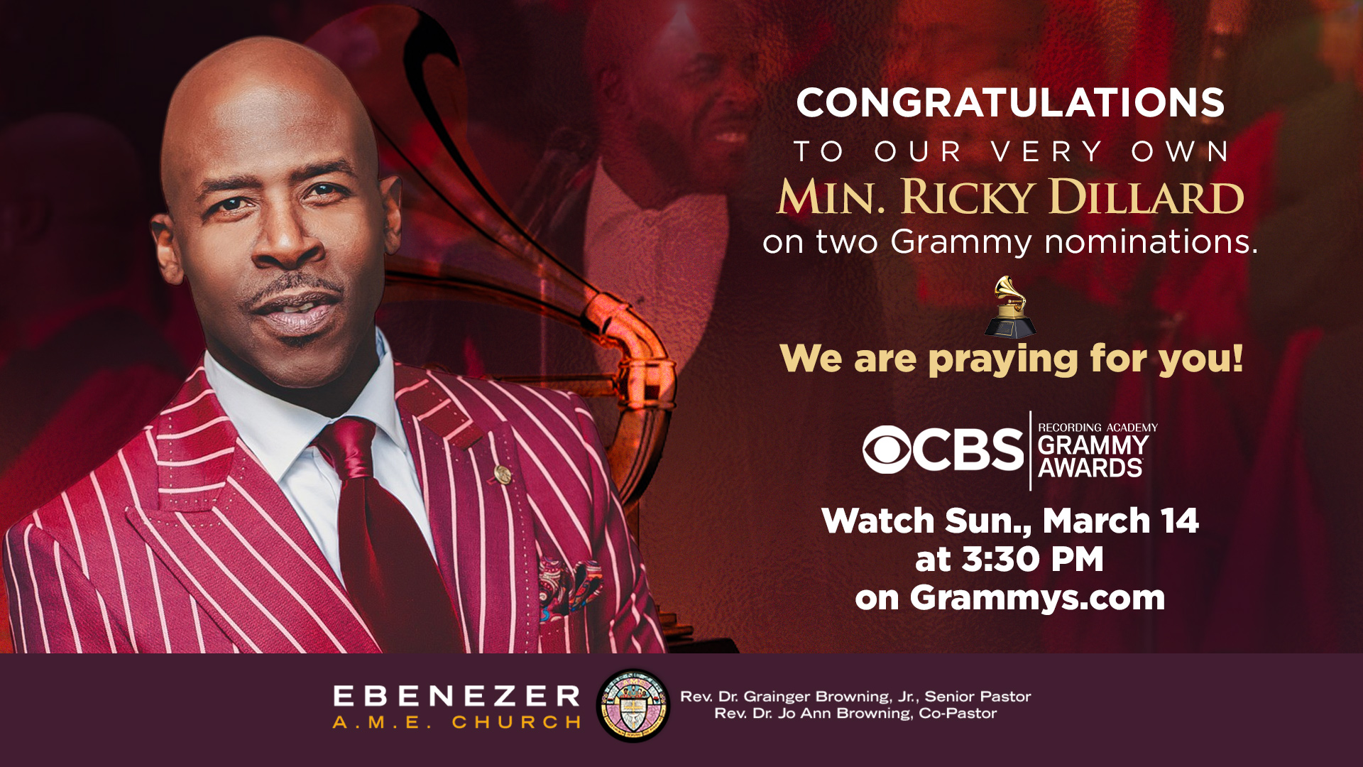 Ricky Dillard Grammys