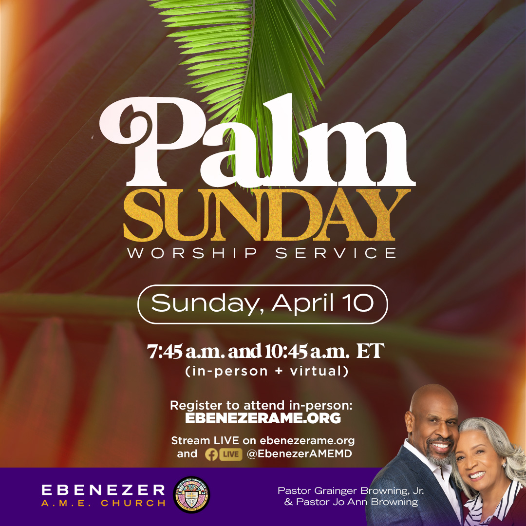 Palm Distribution and Palm Sunday