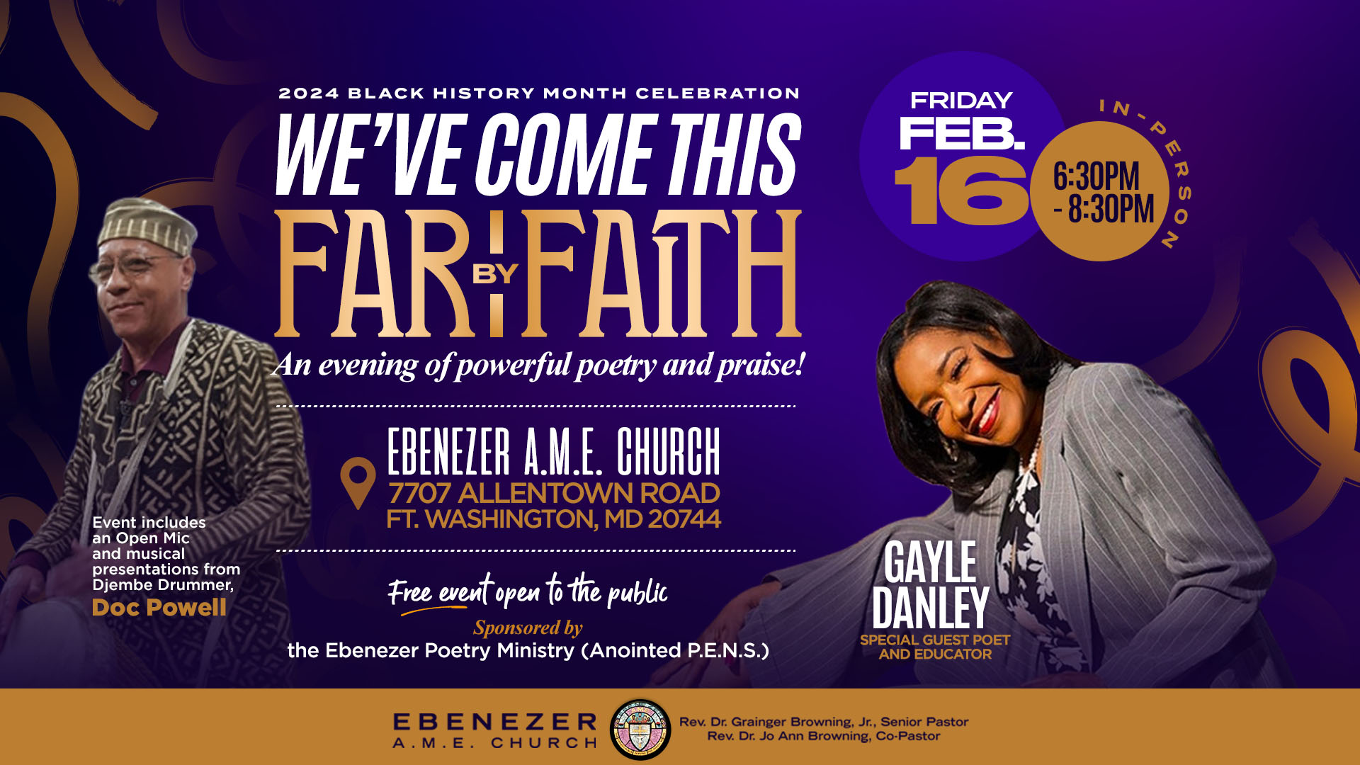 Poetry Ministry Black history Month celebration 2024