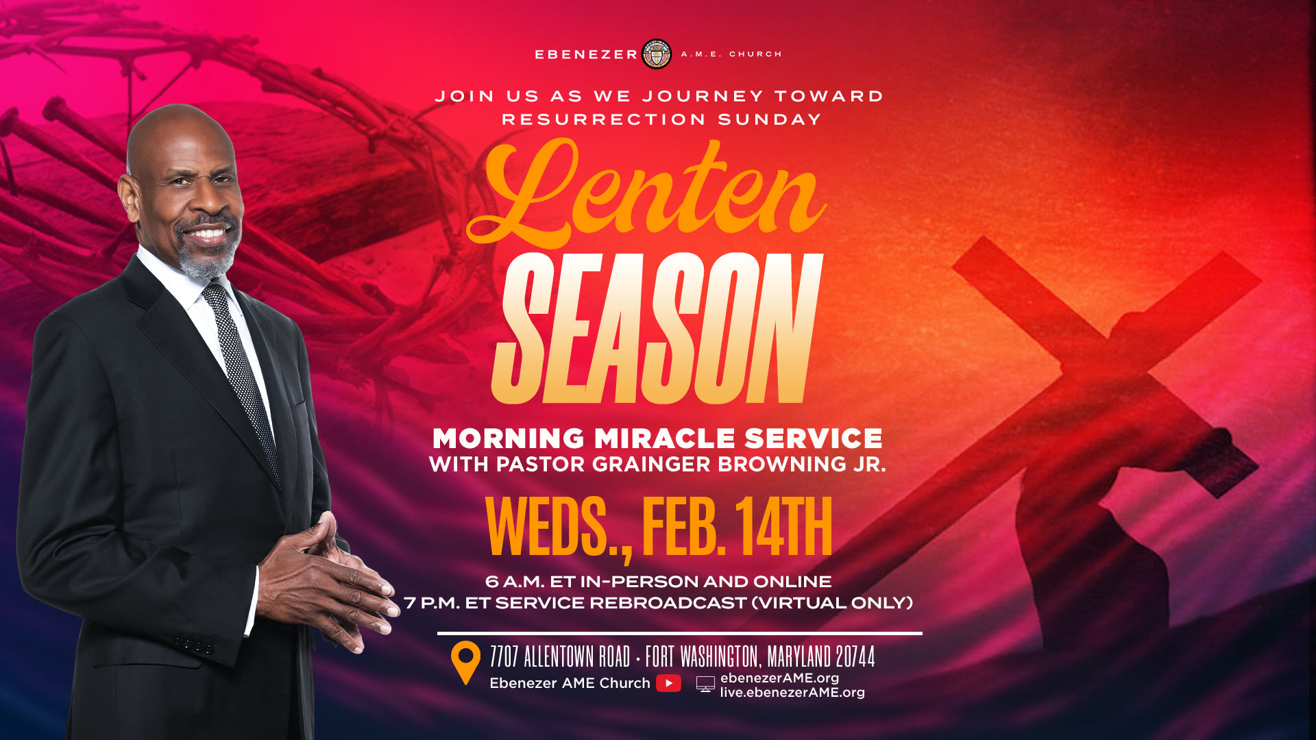 Pastor Grainger  Morning Miracle Service on Feb 14, 2024