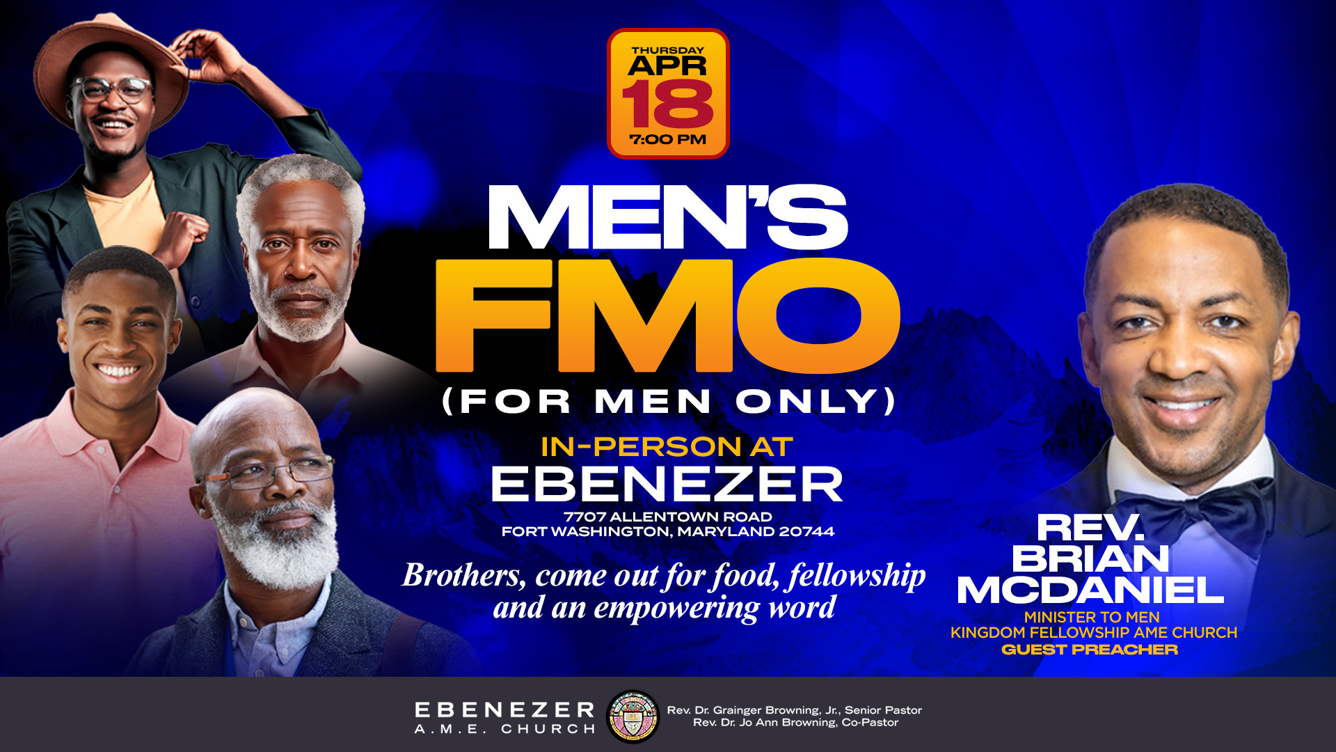 Men's FMO on April 18