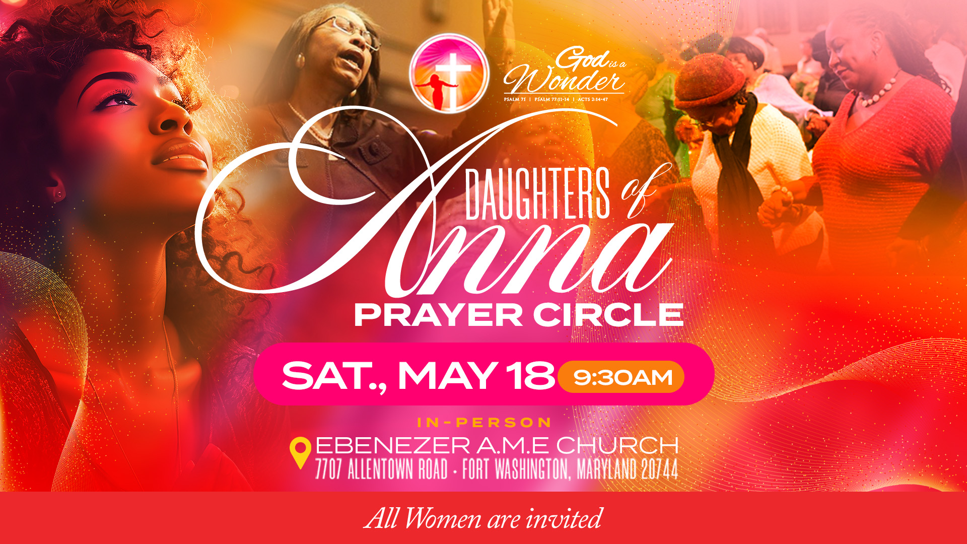 Daughters of Anna Prayer Circle May 18