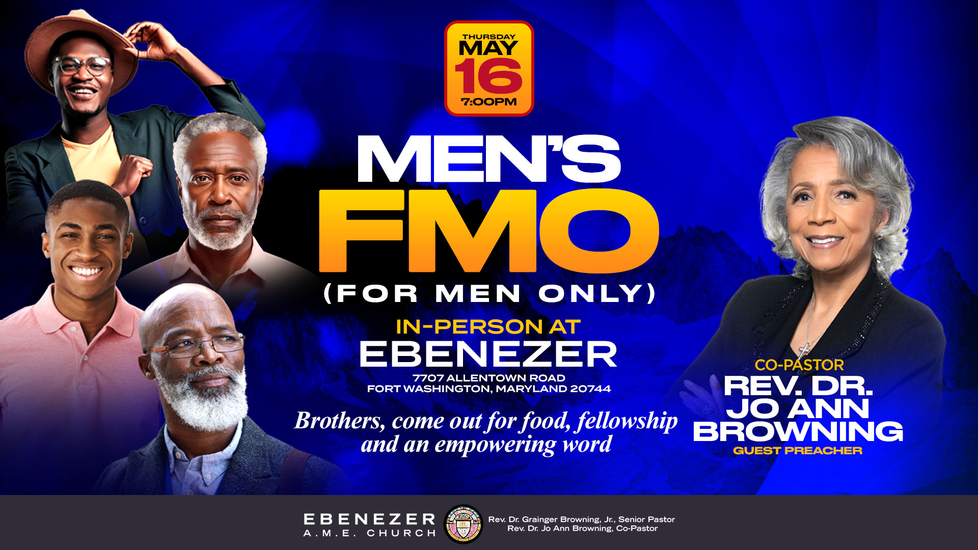 Men's FMO with Pastor Jo Ann