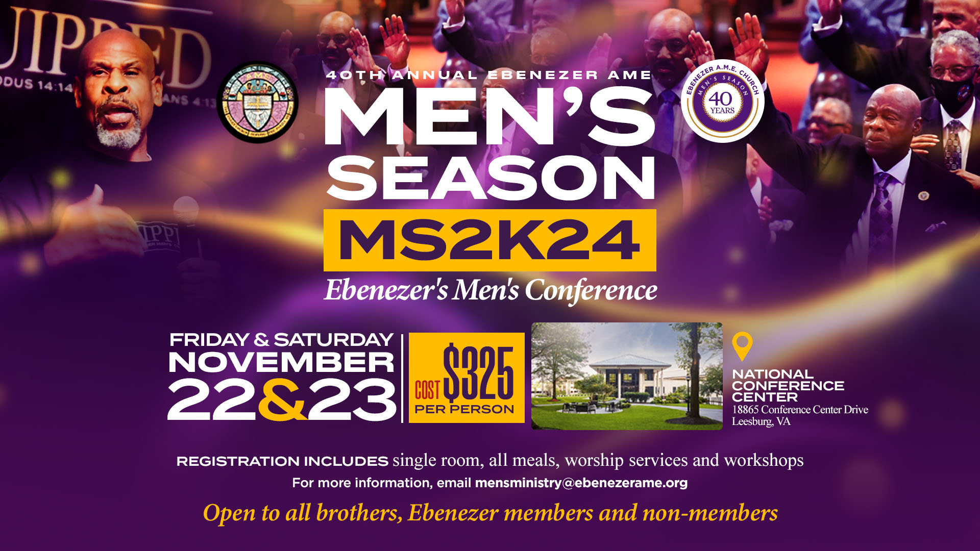 Men's Conference 2024 - Registration coming soon