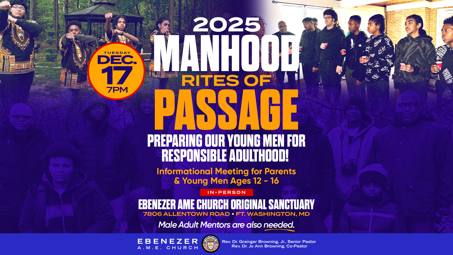 Manhood Rites of Passage 2024 First Meeting