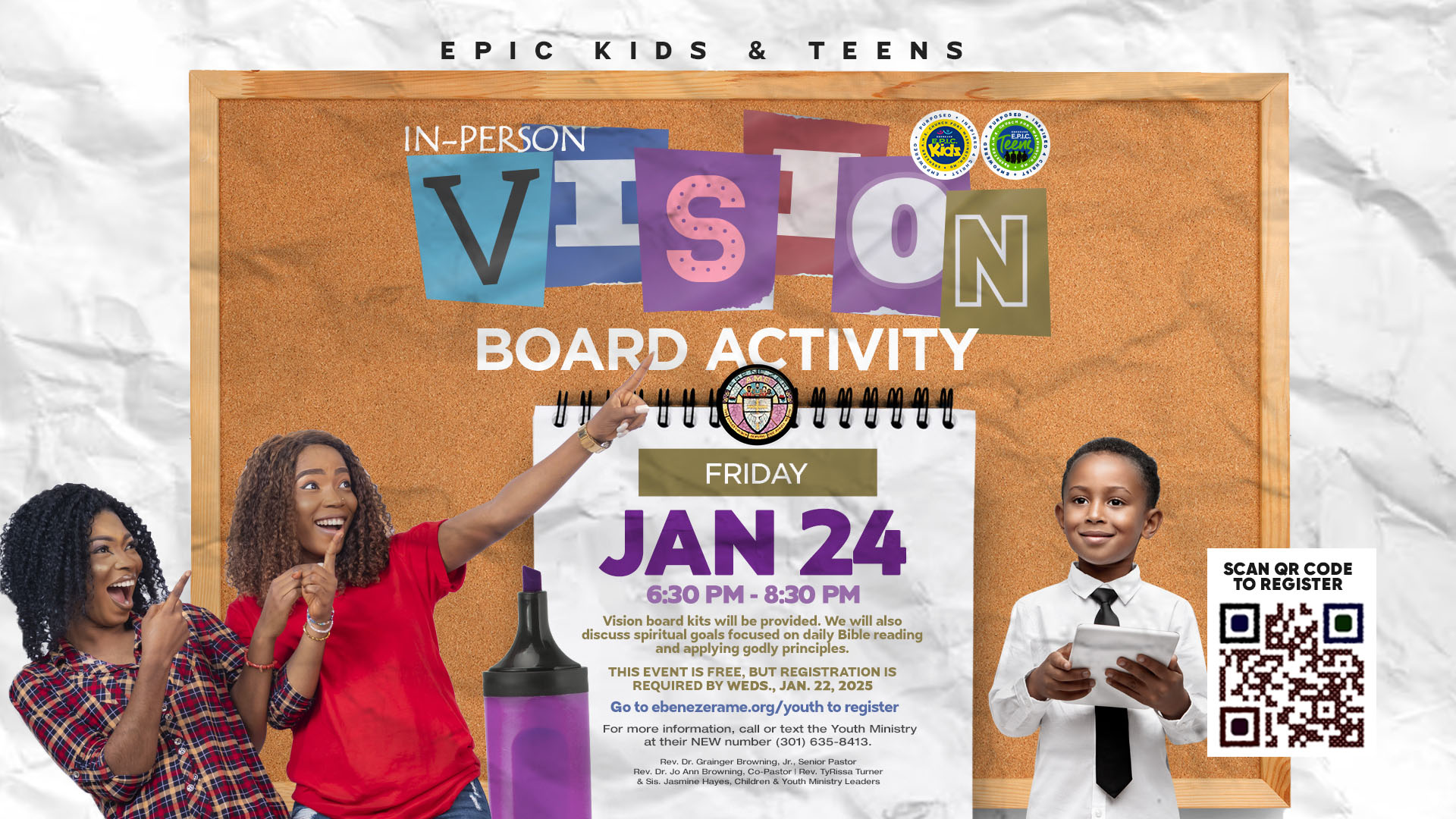 Youth Vision Board 2025 Activity