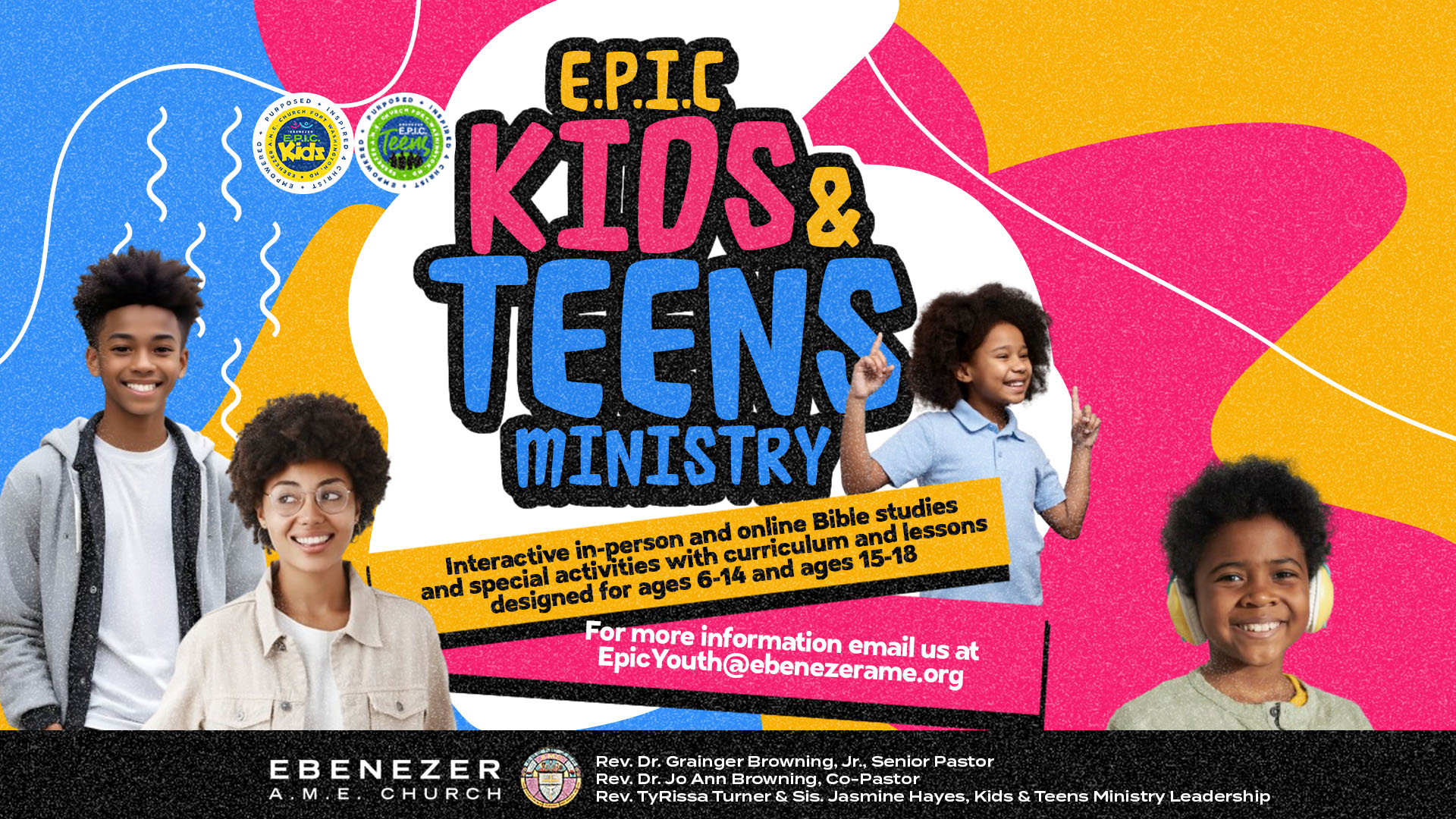 EPIC Kids and Teens Ministry 