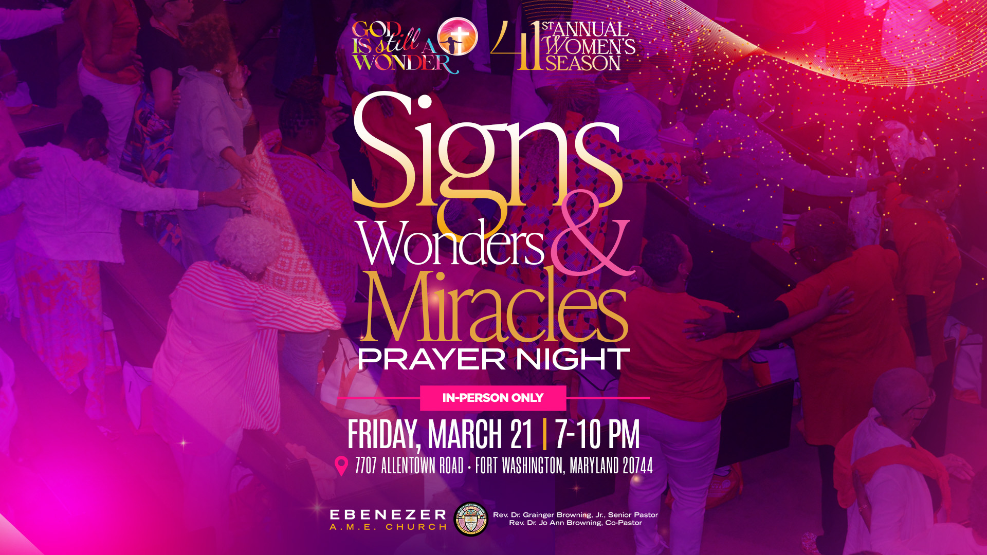 WS Signs Wonders Miracles Prayer Service 2025