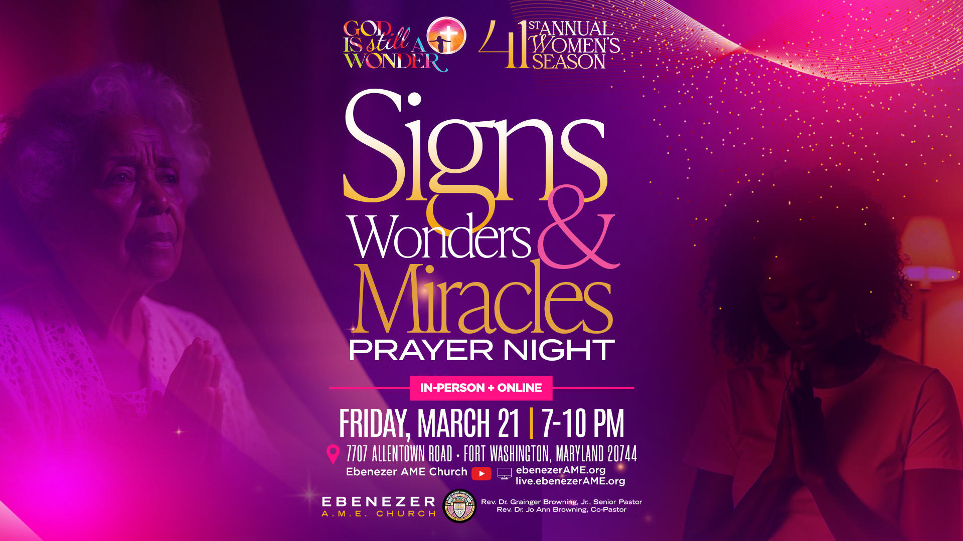 Signs Wonders & Miracles Prayer Night 2025