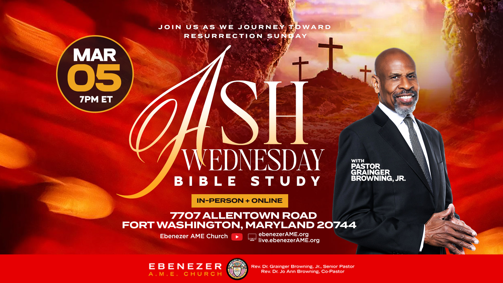 Ash Weds Bible Study 2025 with Pastor Grainger