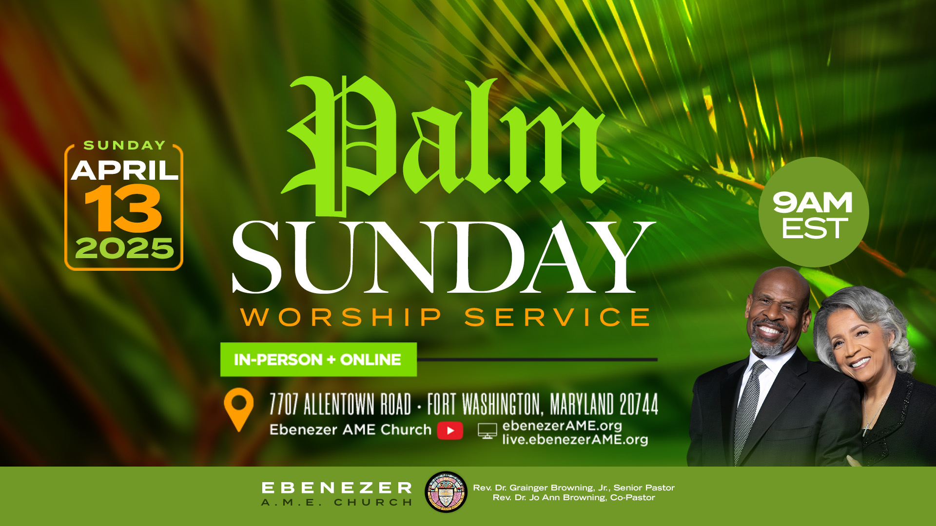 Palm Sunday Worship Service 2025