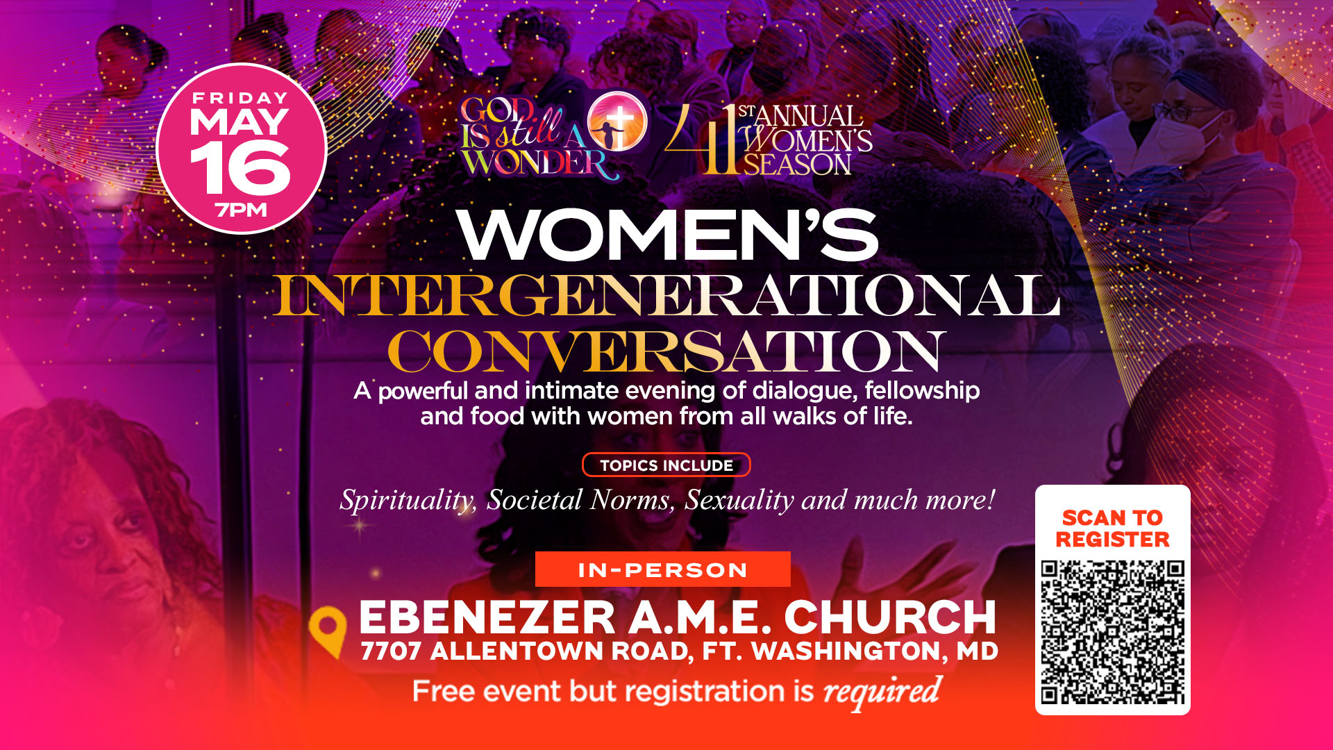 Women's Intergenerational Conversation Graphic