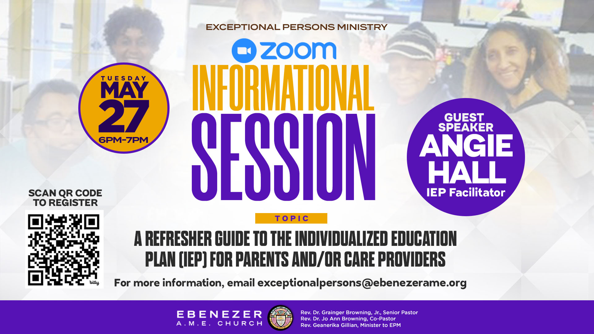 EPM Tues., May 27 Information Session