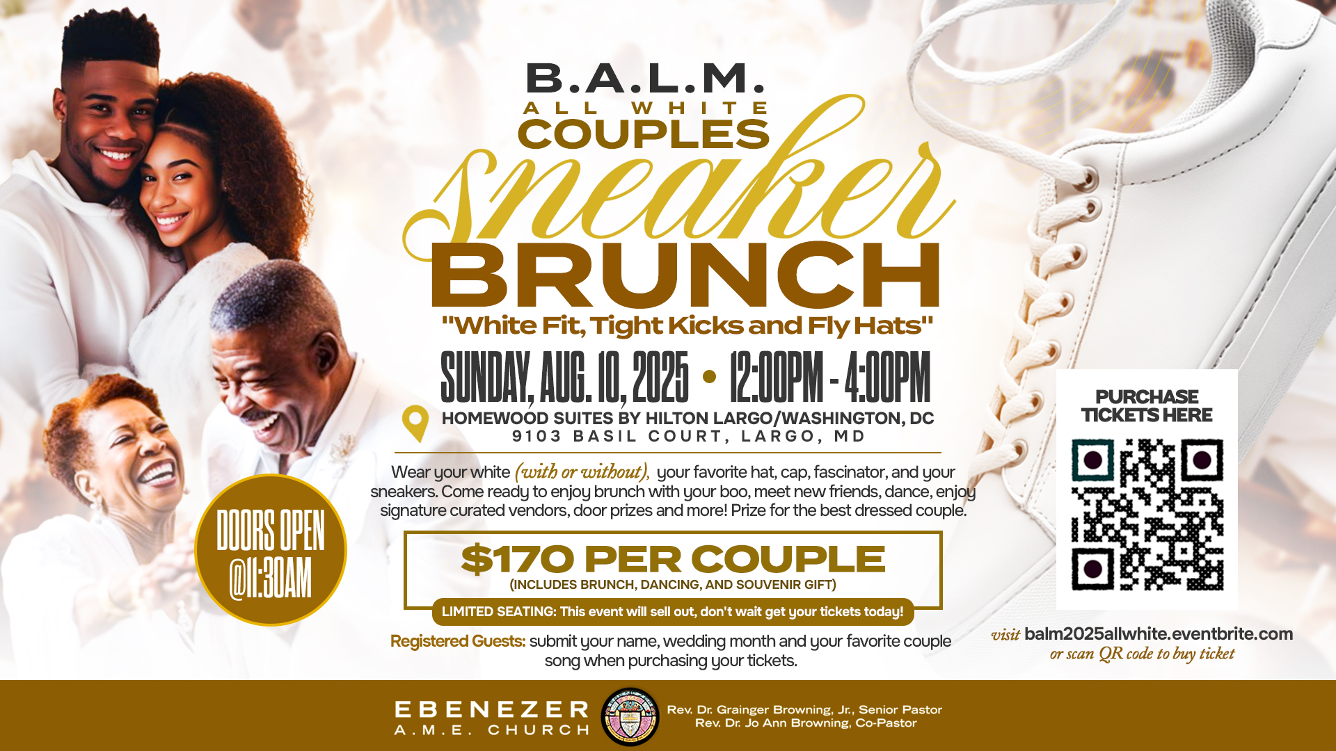 BALM All White Sunday Brunch 2025 