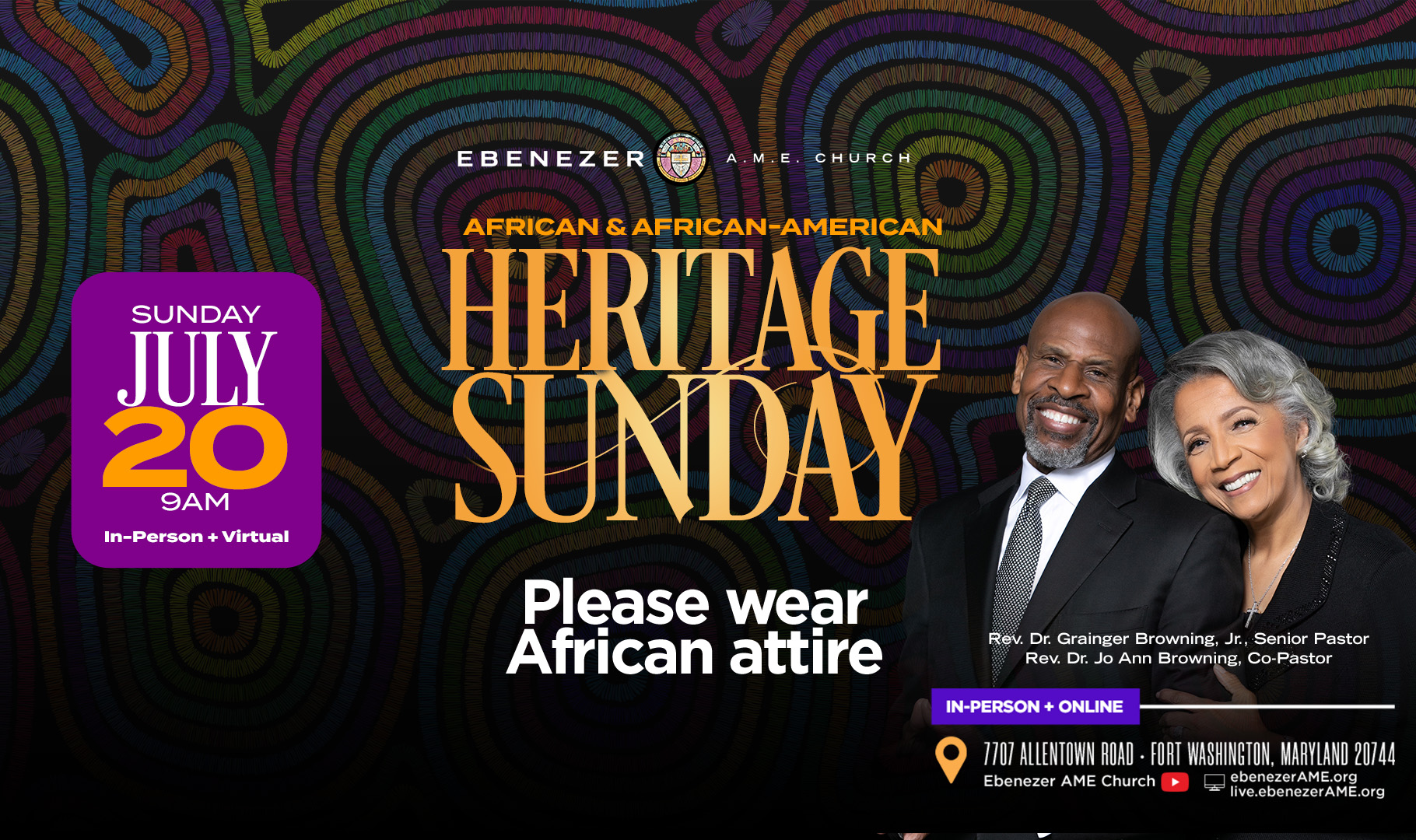 African and African-American Heritage Sunday 2025