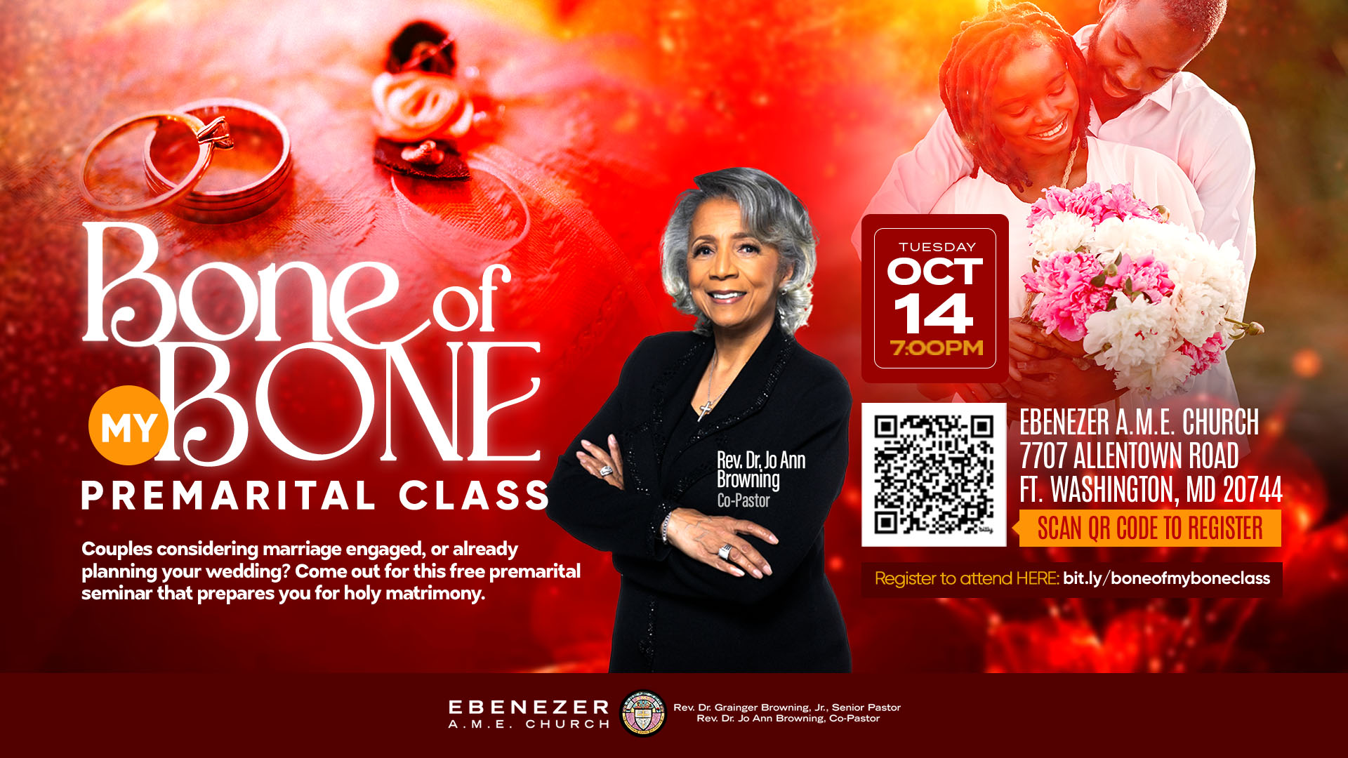 Bone of My Bone Premarital Class on Oct 14