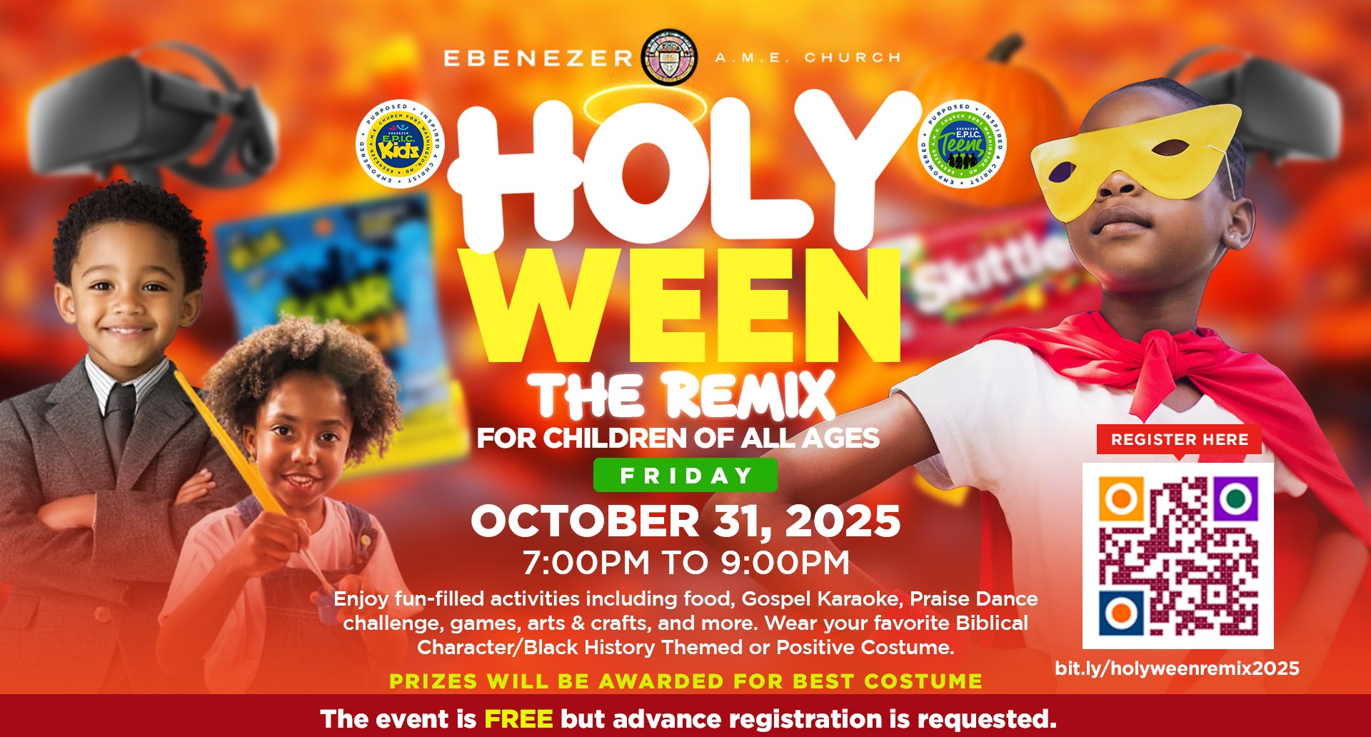 Holyween2025 -Holyween-Screens (2) Revised Holyween Screen at the EB on Fri., Oct 31