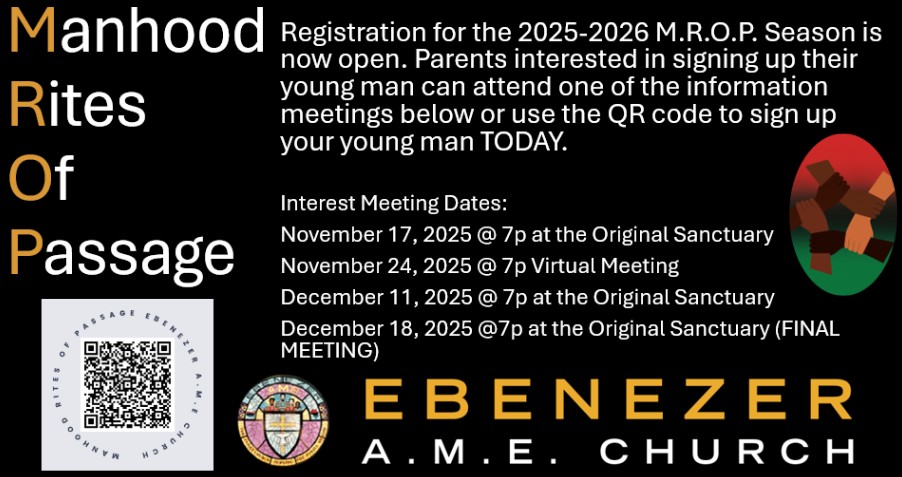 Manhood Rites of Passage GRAPHIC Manhood Rites of Passage Registration for 2026
