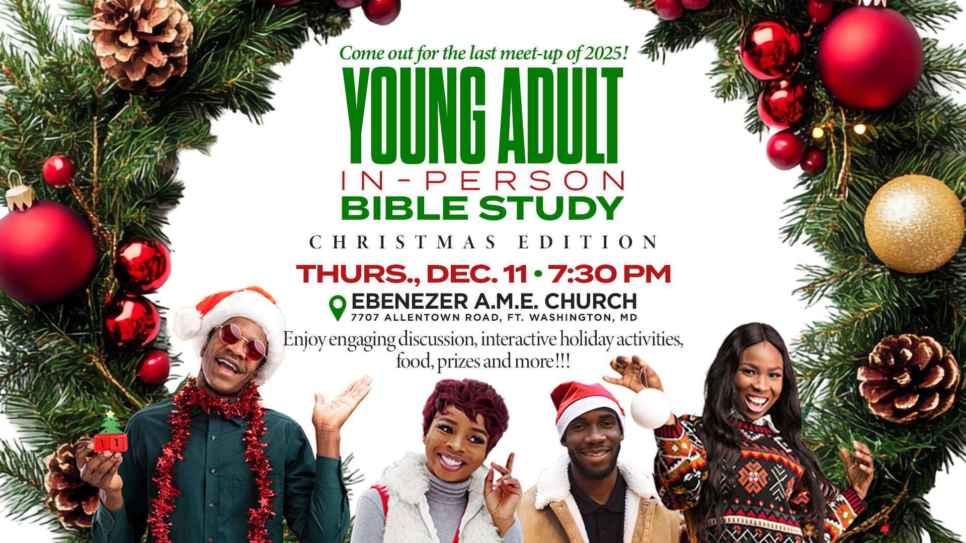 Young Adult Bible Study - Christmas Edition