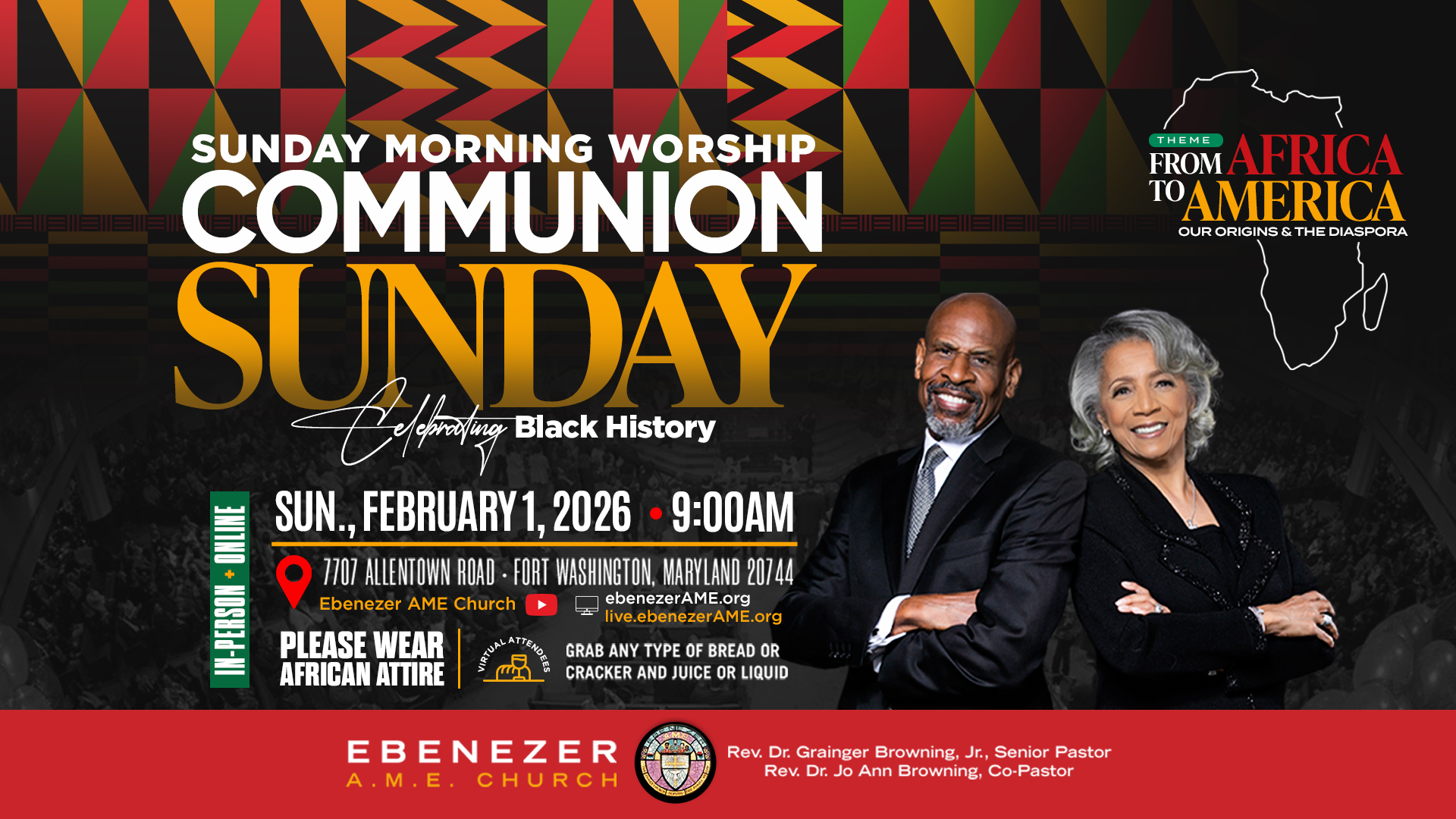 Black History Month Sunday 2026 Feb 1 2026