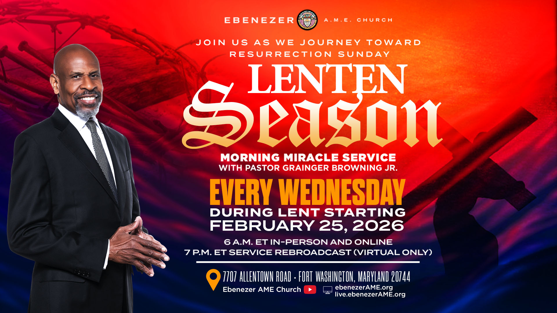 (11) Morning Miracle Pastor G GRAPHIC Weds. Morning Miracle with Pastor Grainger