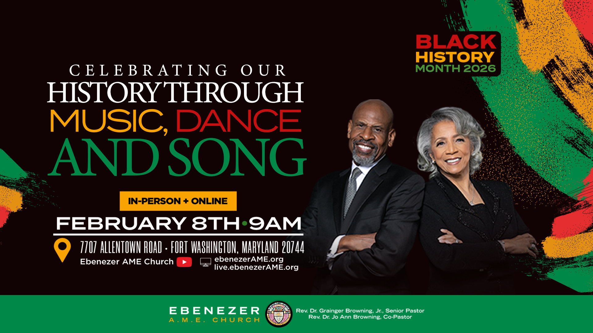Feb 8 Black History Month 2026 Second Sunday 