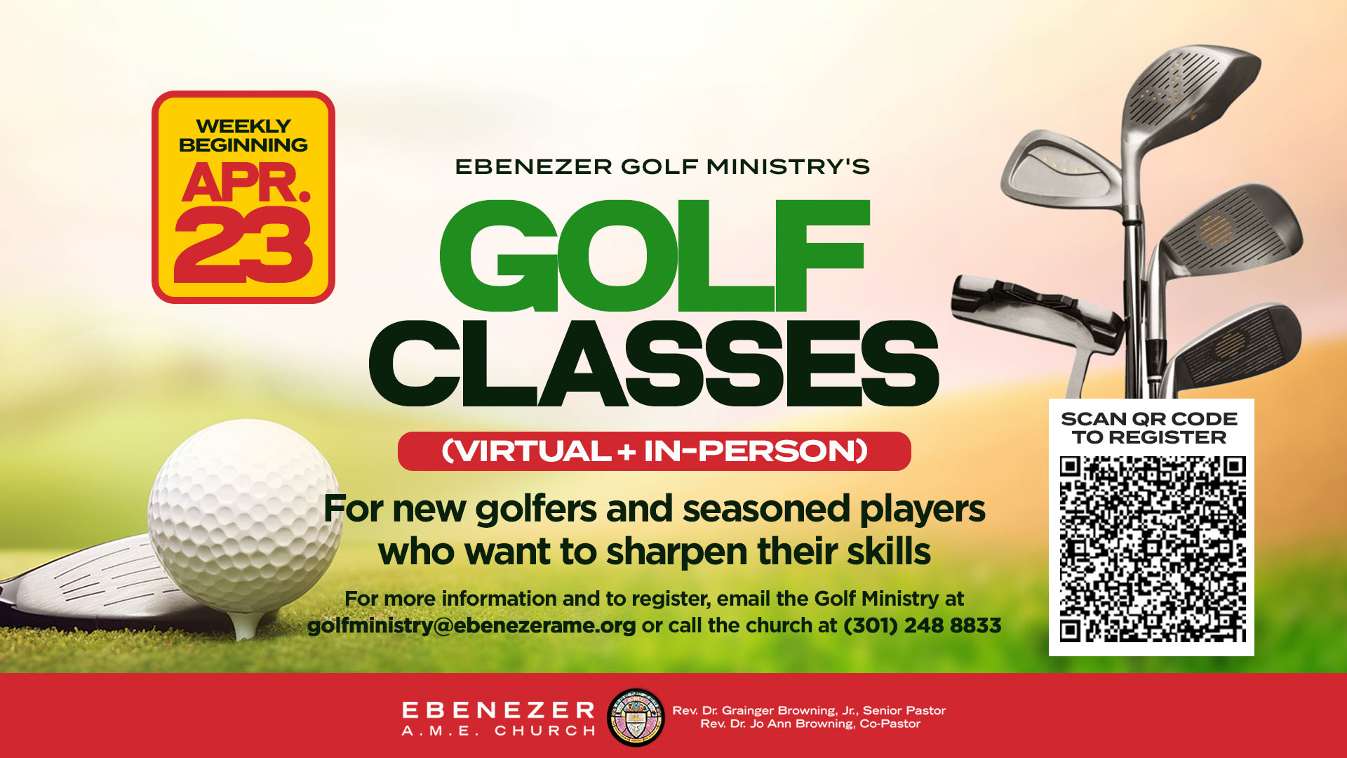 Ebenezer golf classes 2026