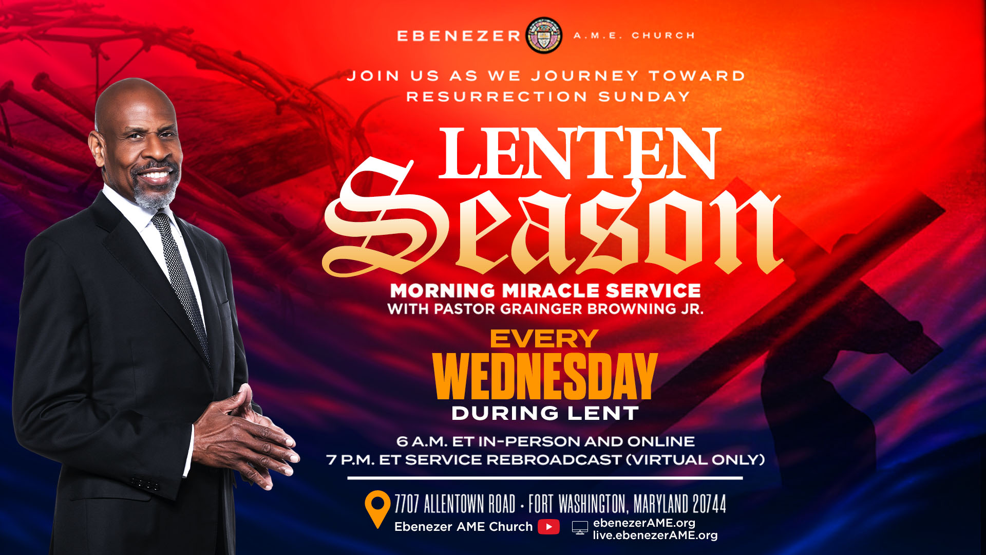 LentenSeason 2026-Miracle - Lent-MiracleMorning- NEW SCREEN Lenten Season Wednesday Morning Miracle Services