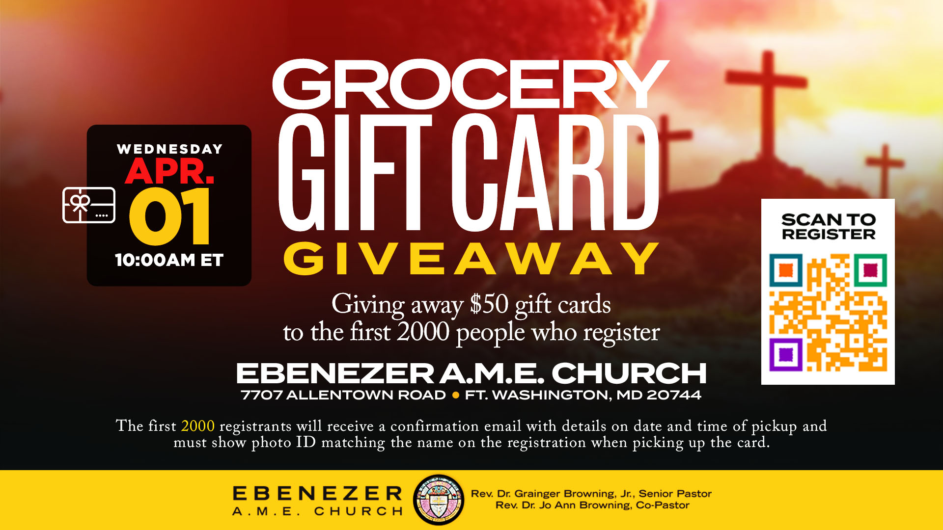 April 1 2026 Grocery Gift Card Giveaway