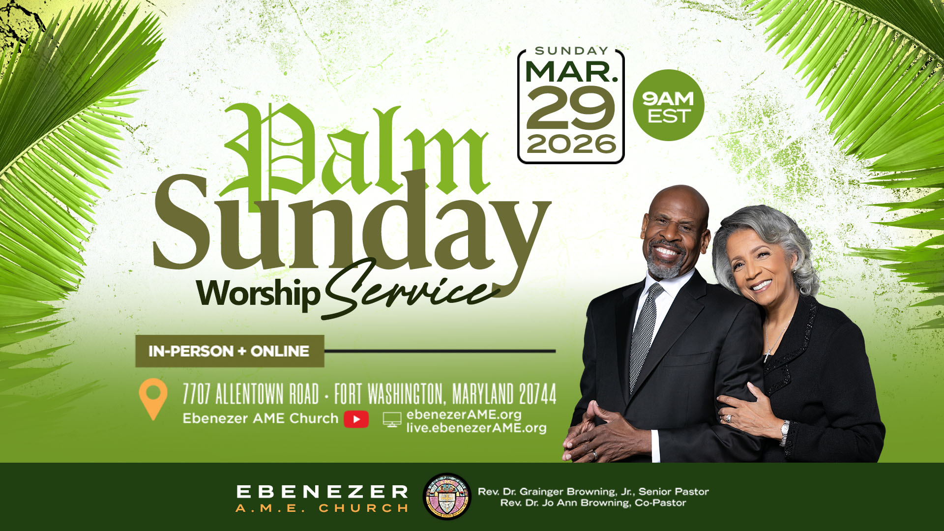 Palm Sunday Worship Experience 2026