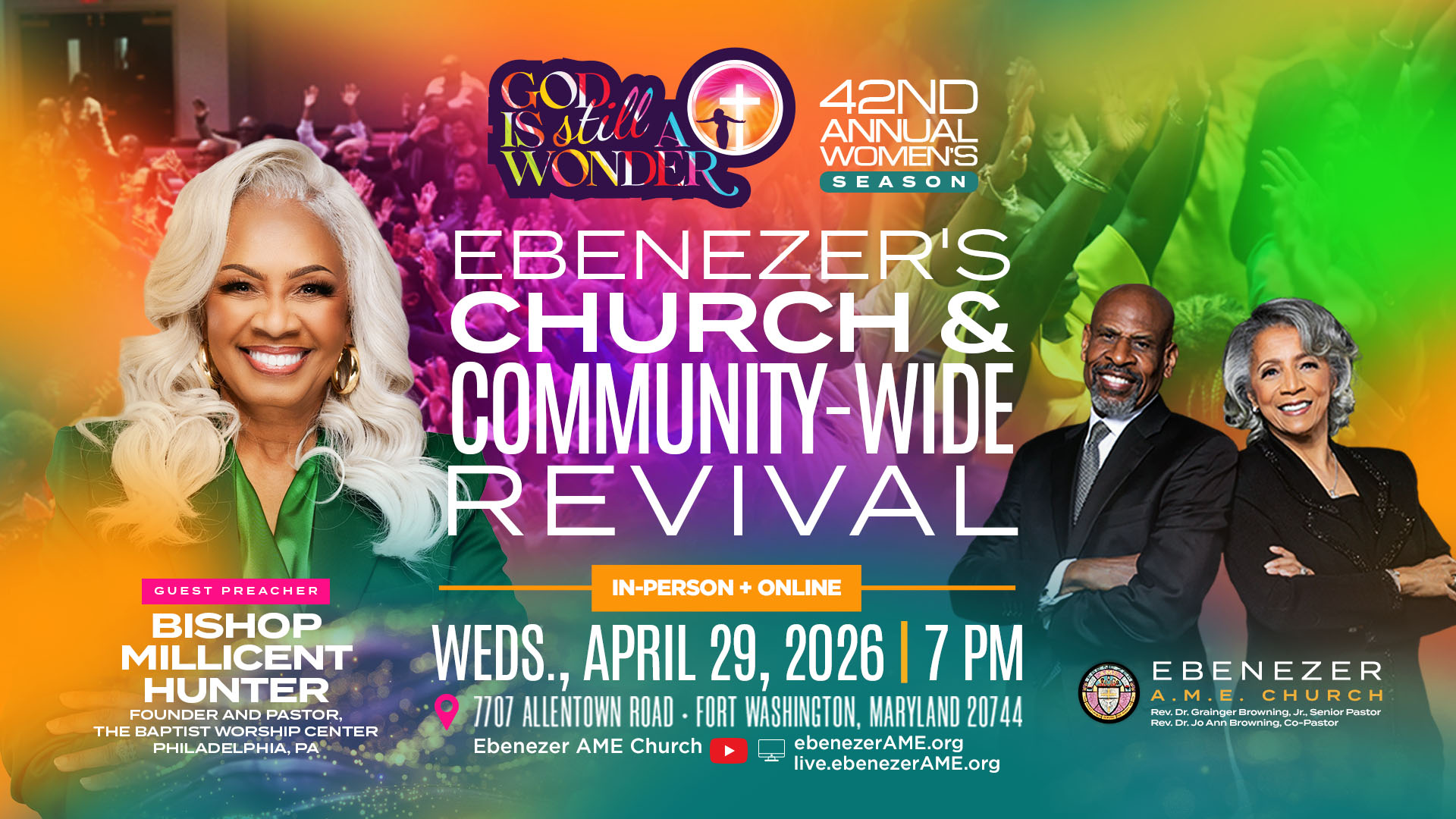 April 29 Church & Community Revival (Bishop Hunter) 
