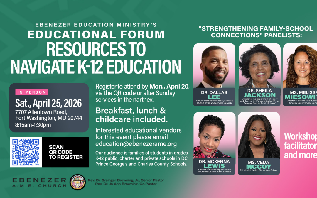 Educational Forum on April 25