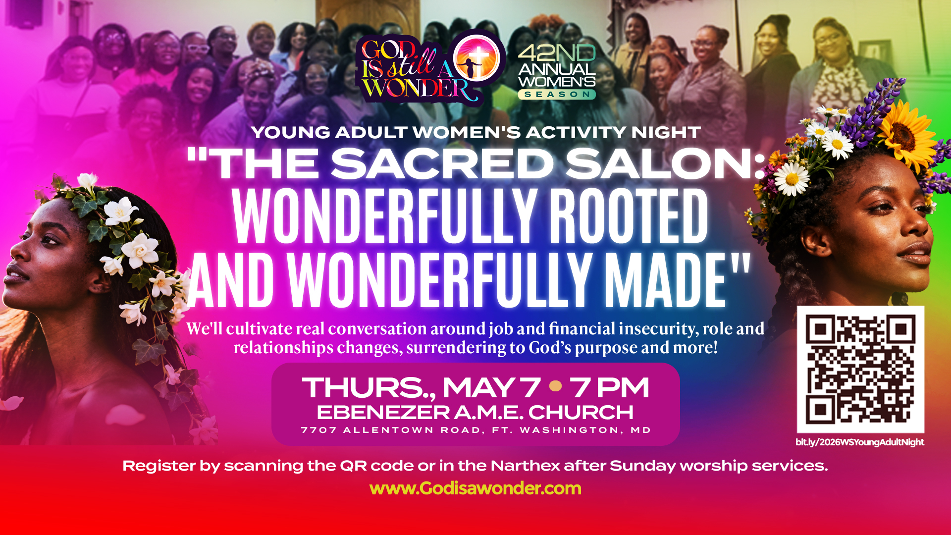 YA Activity Sacred Salon Rooted and Bloom on May 7