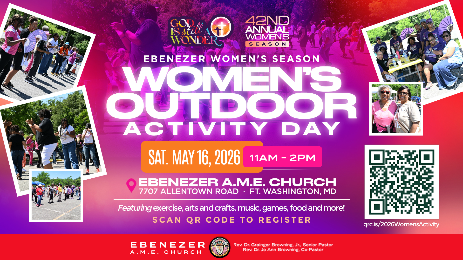 Women's Outdoor Activity on May 16