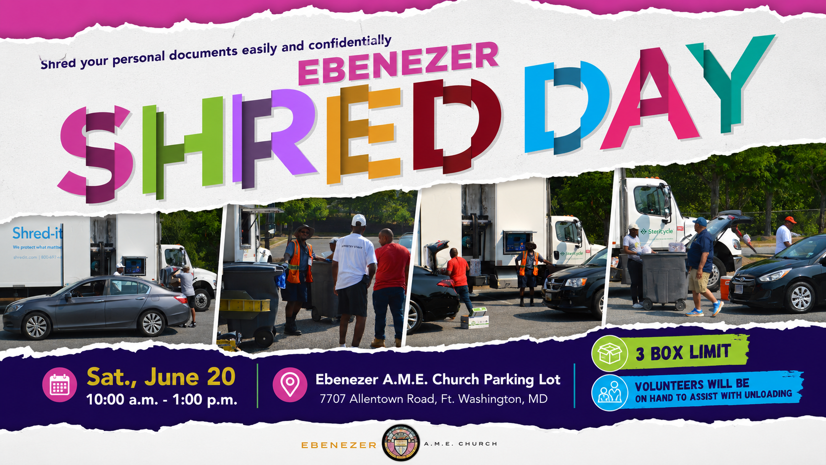 2026 Shred Day June 20, 2026
