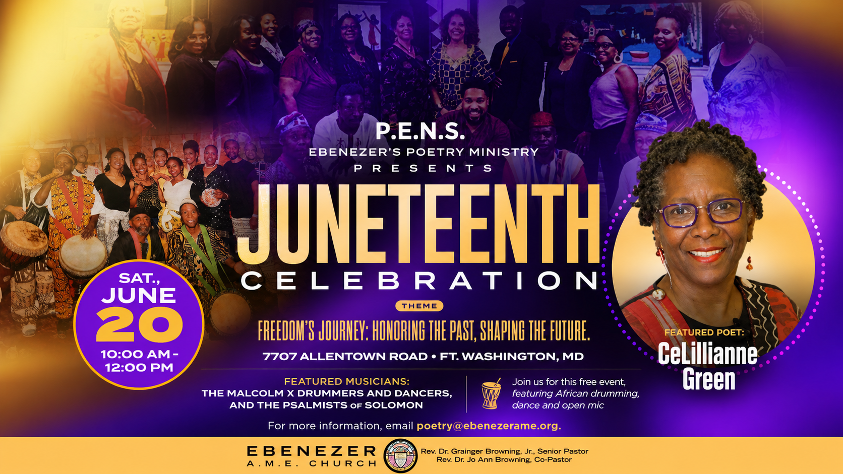 Poetry Ministry's 2026 Juneteenth Celebration