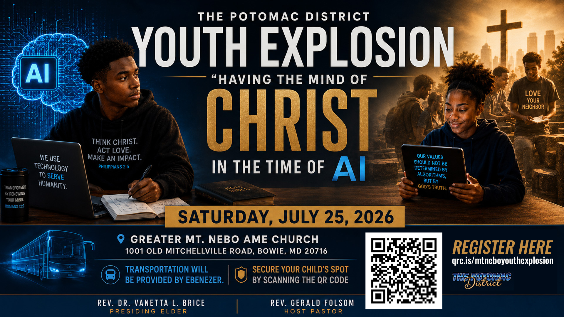 Youth Explosion on July 25 GRAPHIC Potomac District Youth Explosion on Sat., July 25