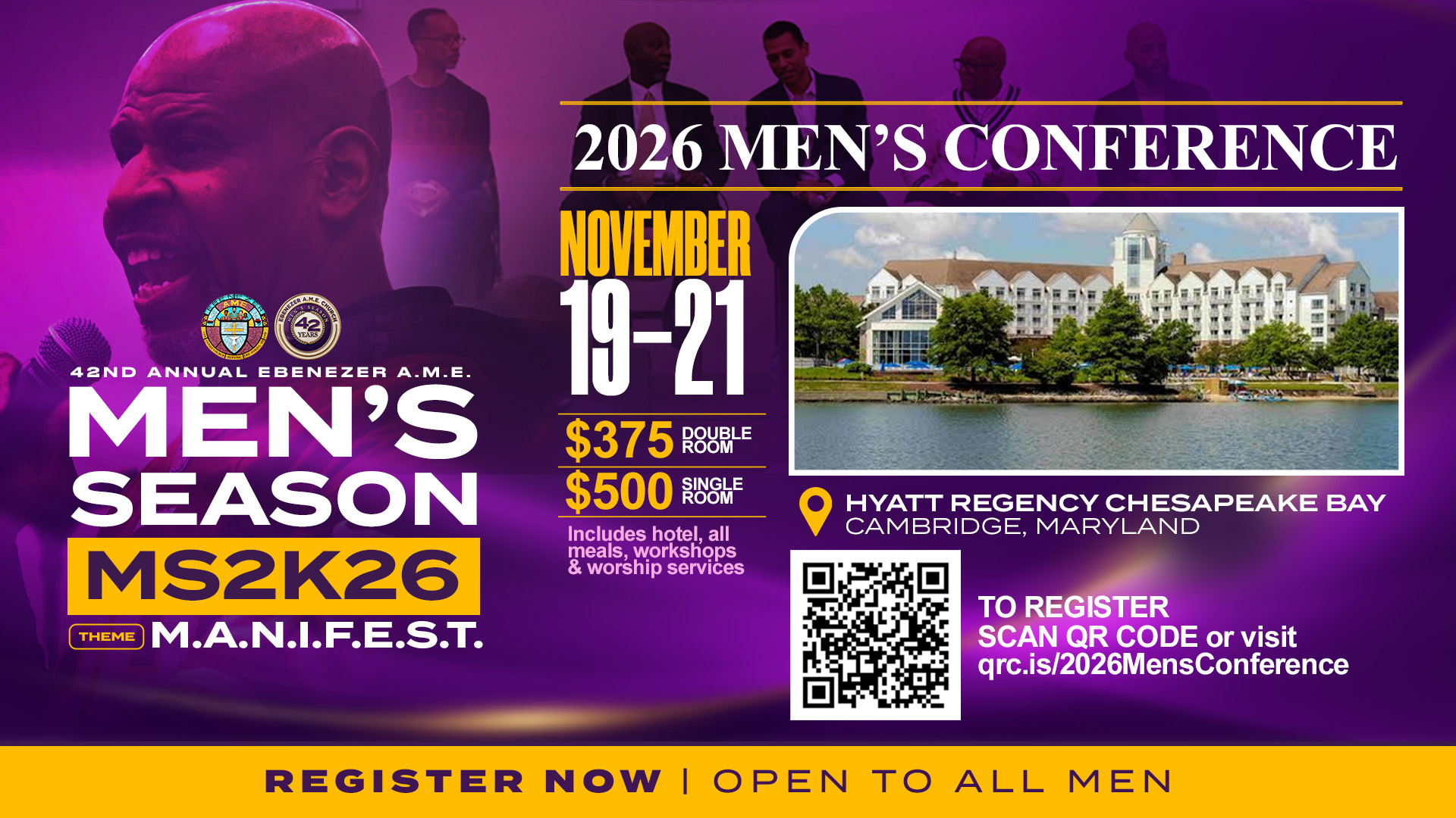 Men's Conference 2026 Registration Now Open