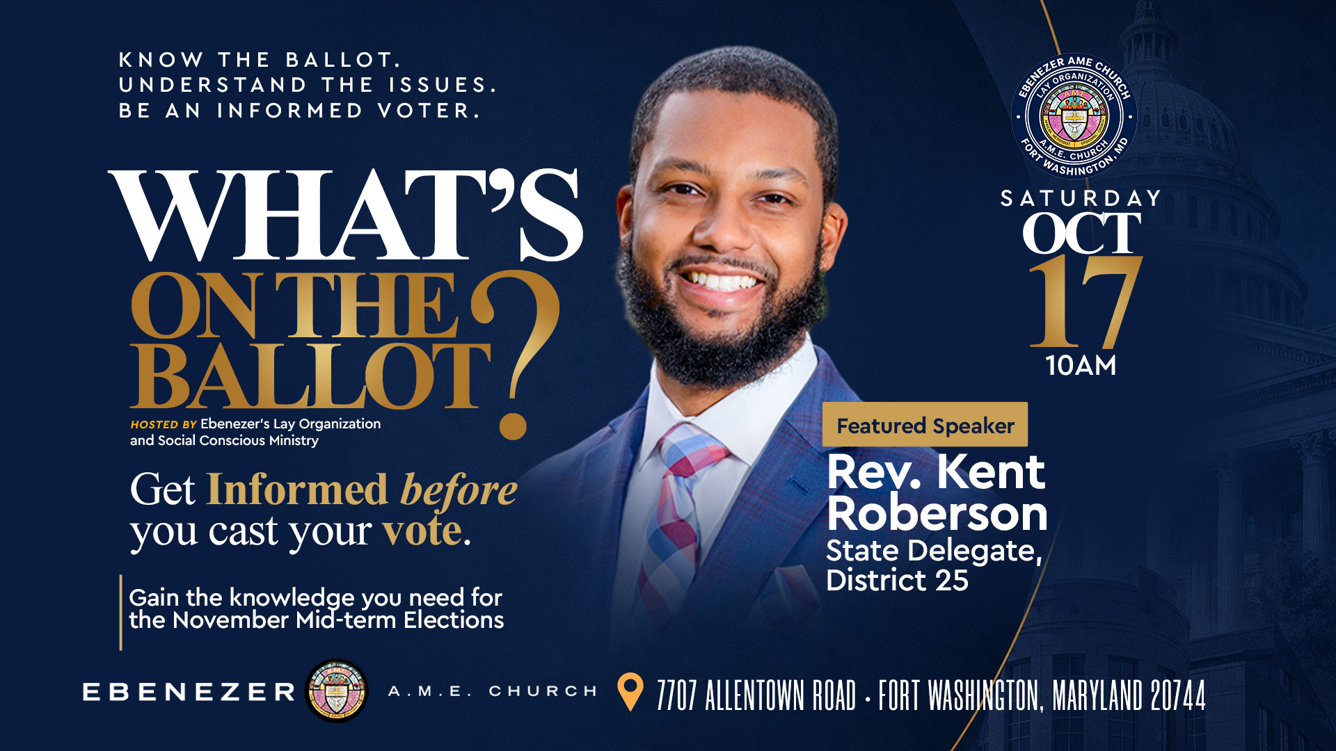 What's On The Ballot? Voter Education Forum